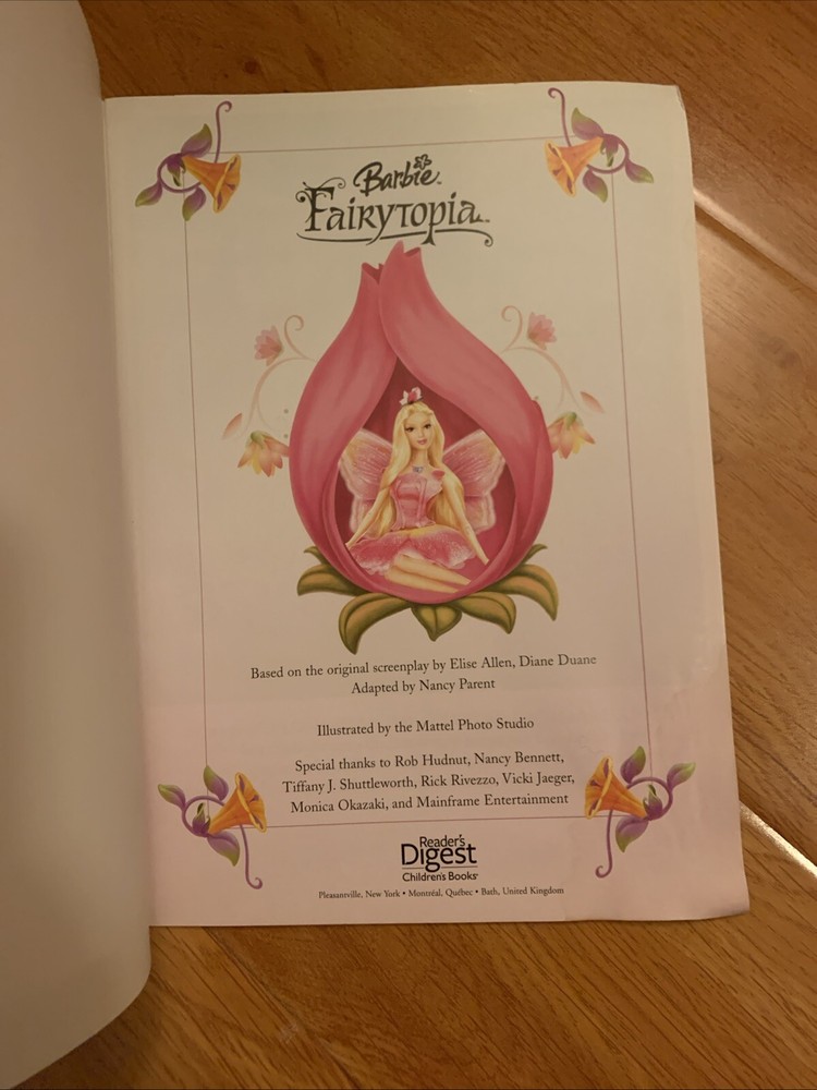 Barbie Fairytopia Book