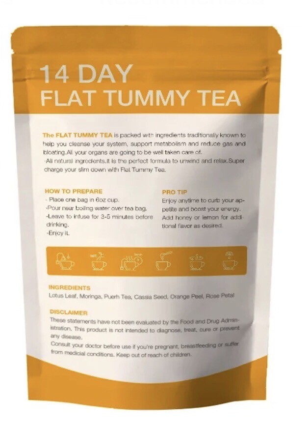 14 Day Flat Tummy Tea