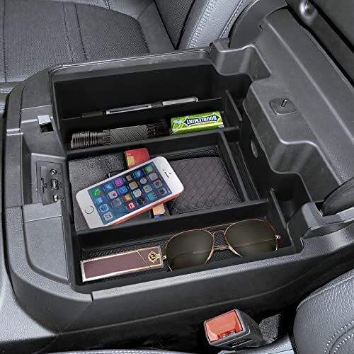 Center Console Organizer Compatible with 2019-2022 GMC Sierra/Chevy