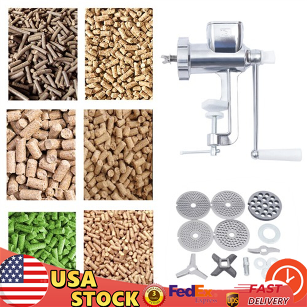 Manual Feed Processing Machine Pelletizer Food Pellet Making for Bird Fish Cat