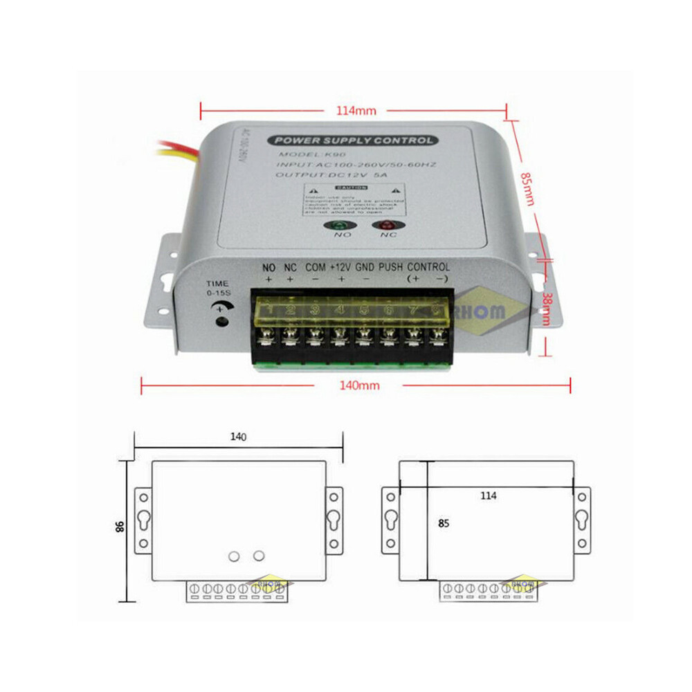 Mini Switching Access Controller Power Supply supplier,12VDC 5A,110-240VAC