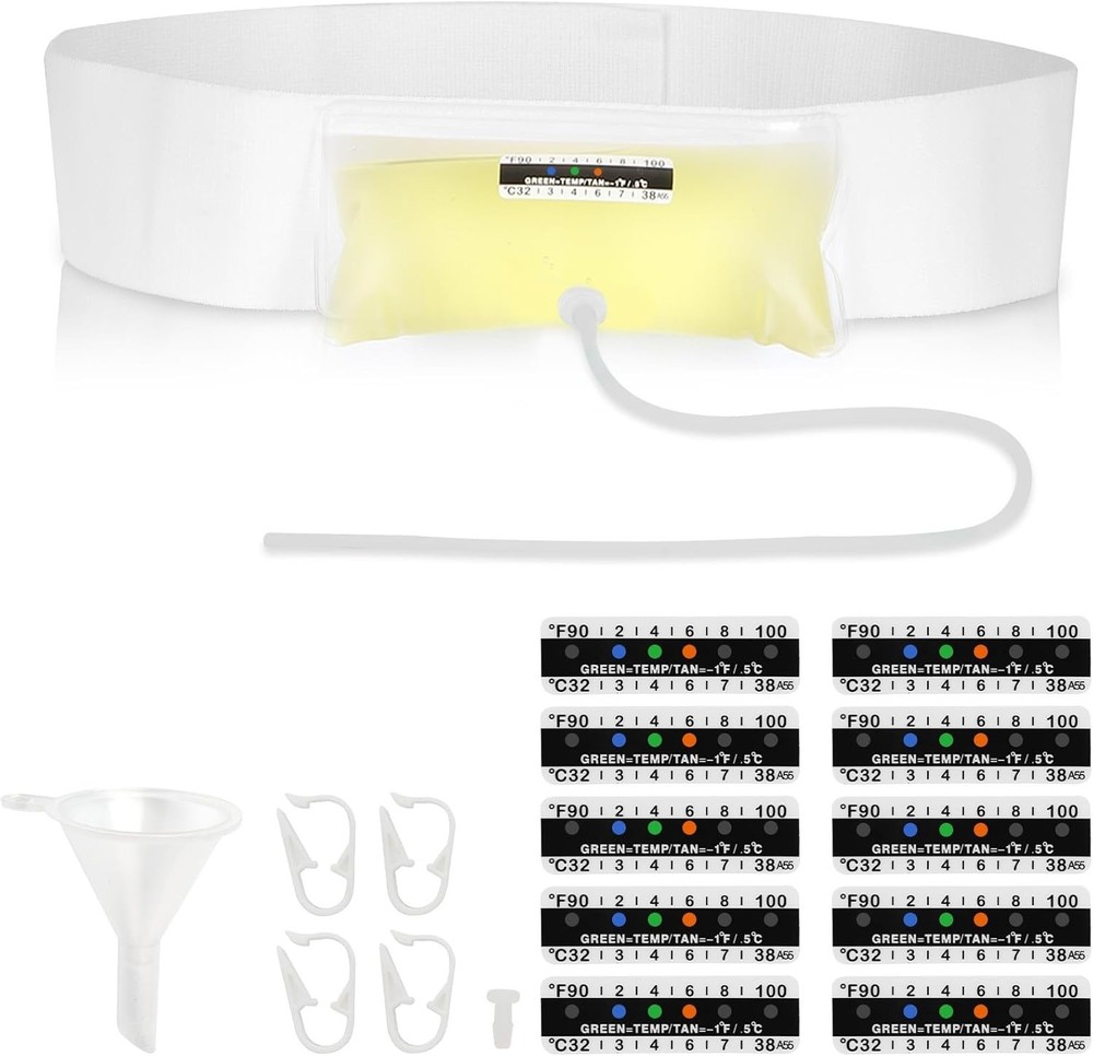 Urine Test Complete Kit – 2 to 4 oz Concealed Sample Bag with Adjustable Belt...