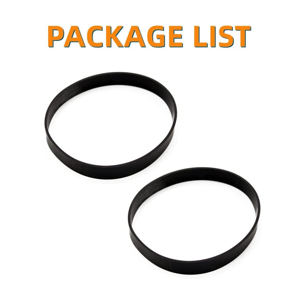 Replacement Belts for Dirt Devil Style 15 Dynamite and Power Express Black