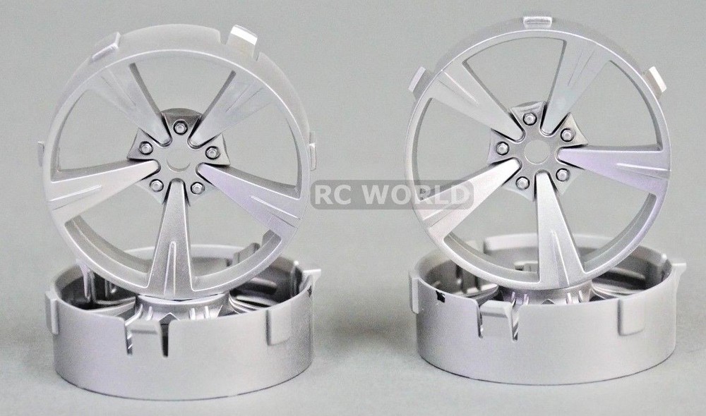 Tetsujin MANDARIN Car Wheels INSERTS Disk Adjustable Offset - WHITE - 4PCS