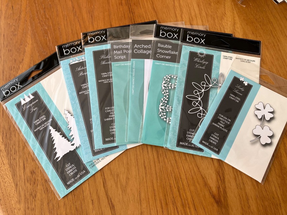 Memory Box Die Sets - New - Assorted - You Choose