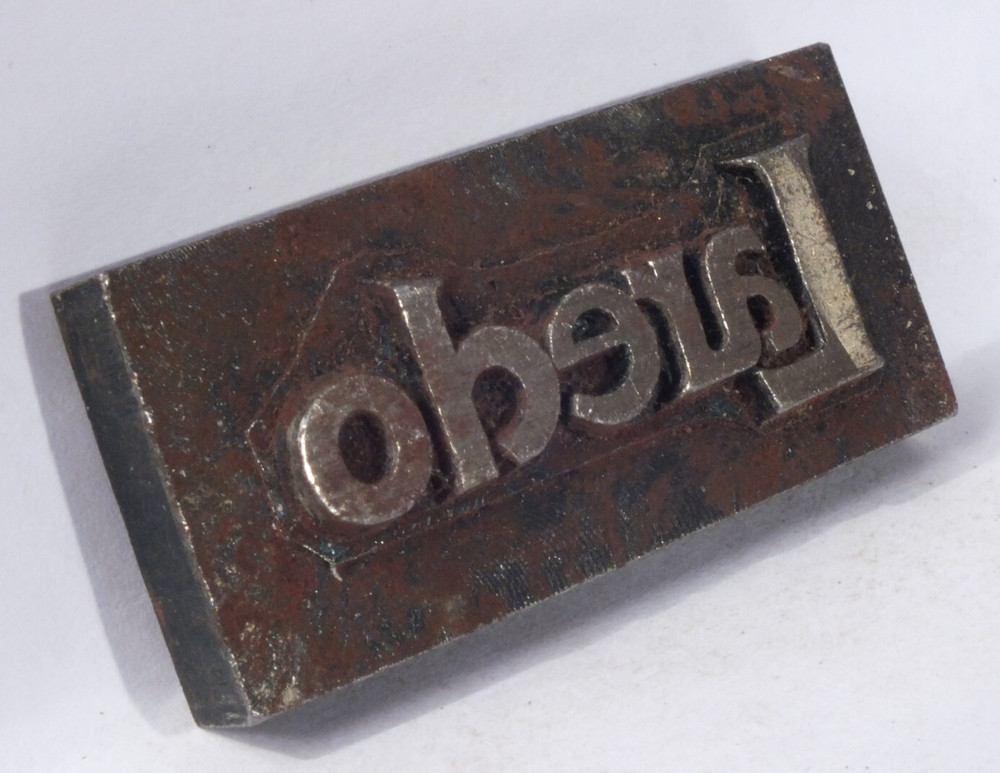 LAREDO: Steel Leather Embossing Stamp: CMS