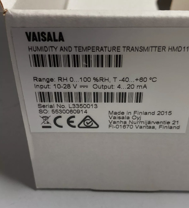1pcs VAISALA HMD112 temperature and humidity sensor