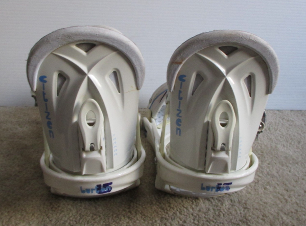 Burton Citizen Women's White Snowboard Bindings Size Medium