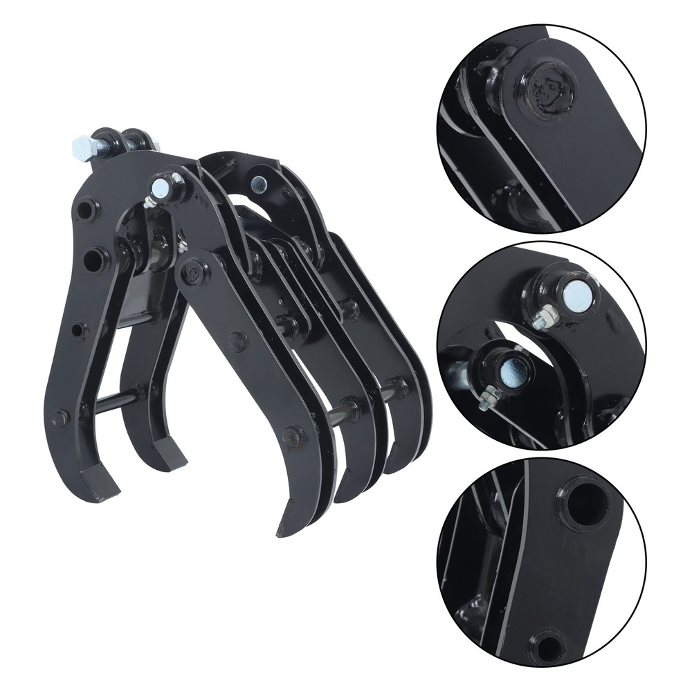 Grabber Attachment for Mini Excavator Grapple Use for Small Digger