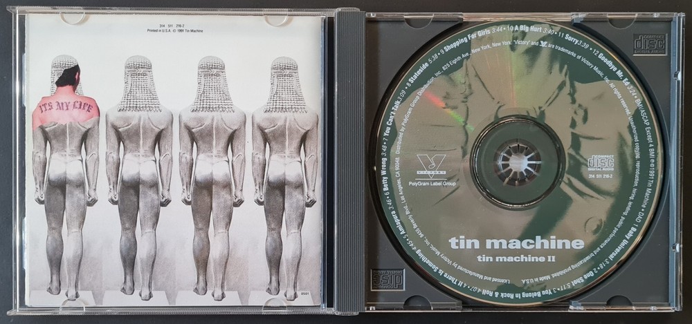 David Bowie & Tin Machine Signed 'Tin Machine II' (1991) CD