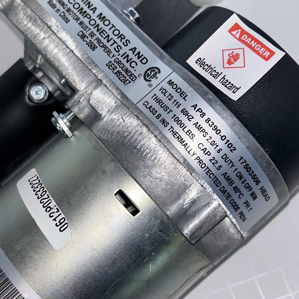 Bed Head Motor - Model AP8 8390-0102 (17503506)