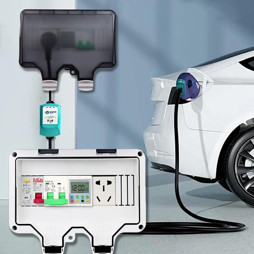 Timer Switch Circuit Breaker Automatic Timer Over Under Voltage Time Protection