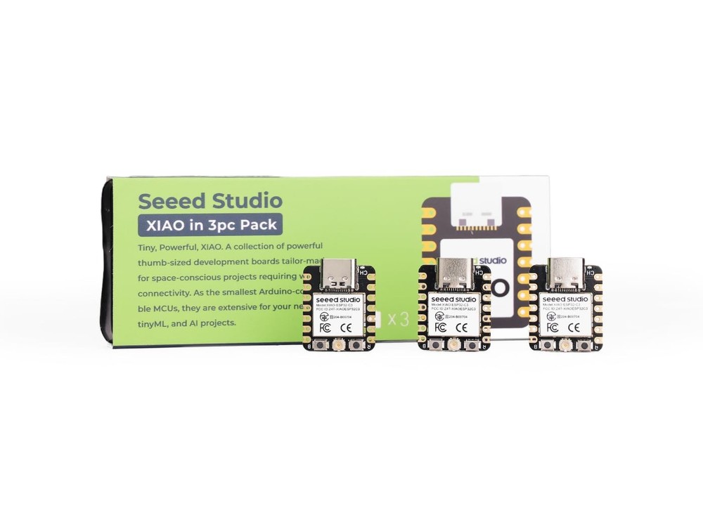3 PCS Pack XIAO ESP32C3 RISCV Tiny MCU Board WiFi Bluetooth 5.0 Interface