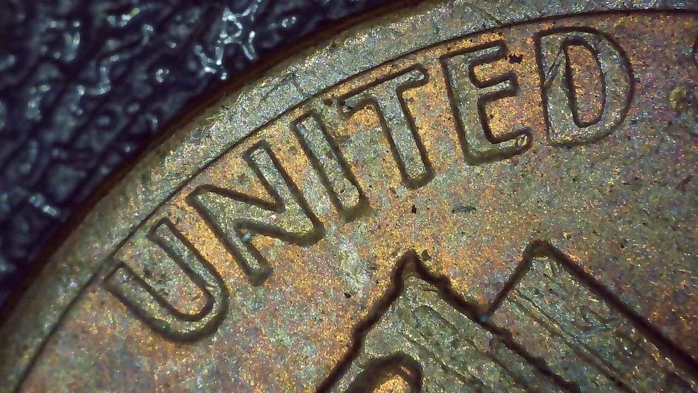1980 Lincoln Penny error misaligned die, missing details
