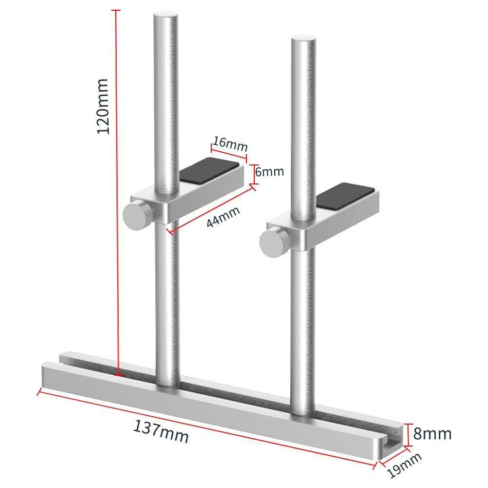 Graphics Card GPU Support Bracket Adjustable Aluminum GPU Sag Bracket Video C...