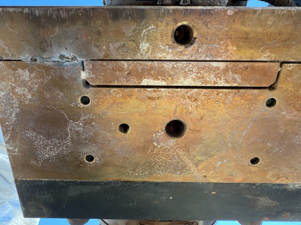 Used Static Mixer Feedblock for PTI Sheet Extruder