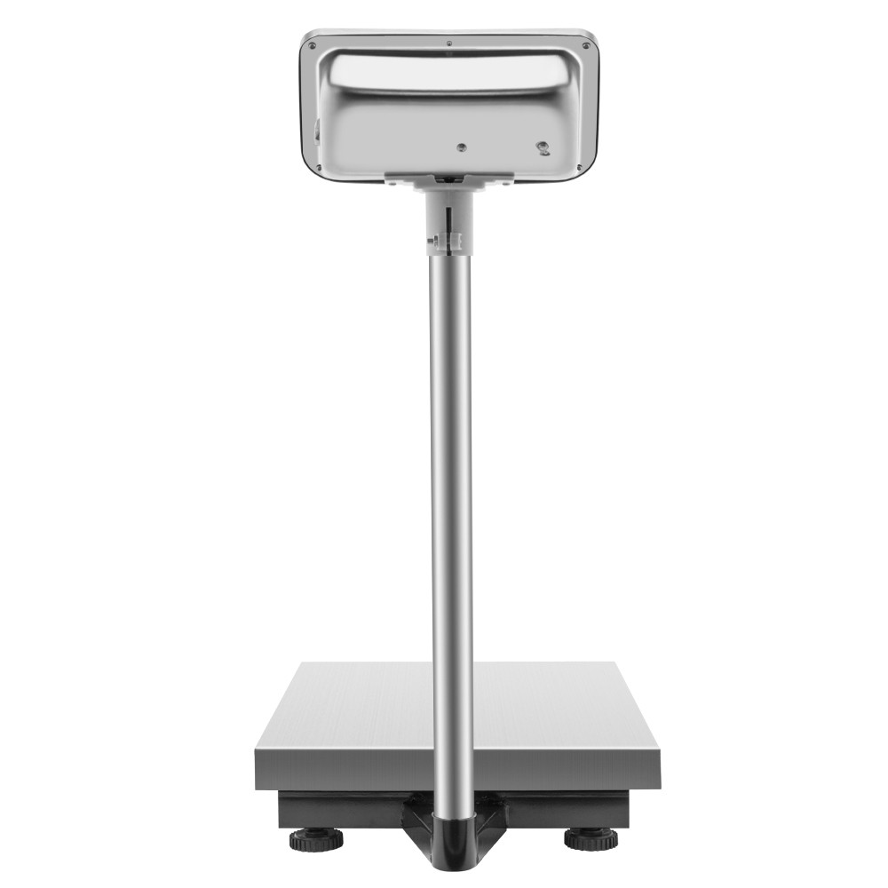Heavy Duty 661lbs Weight Electronic Platform Scale,High-Definition LCD Display