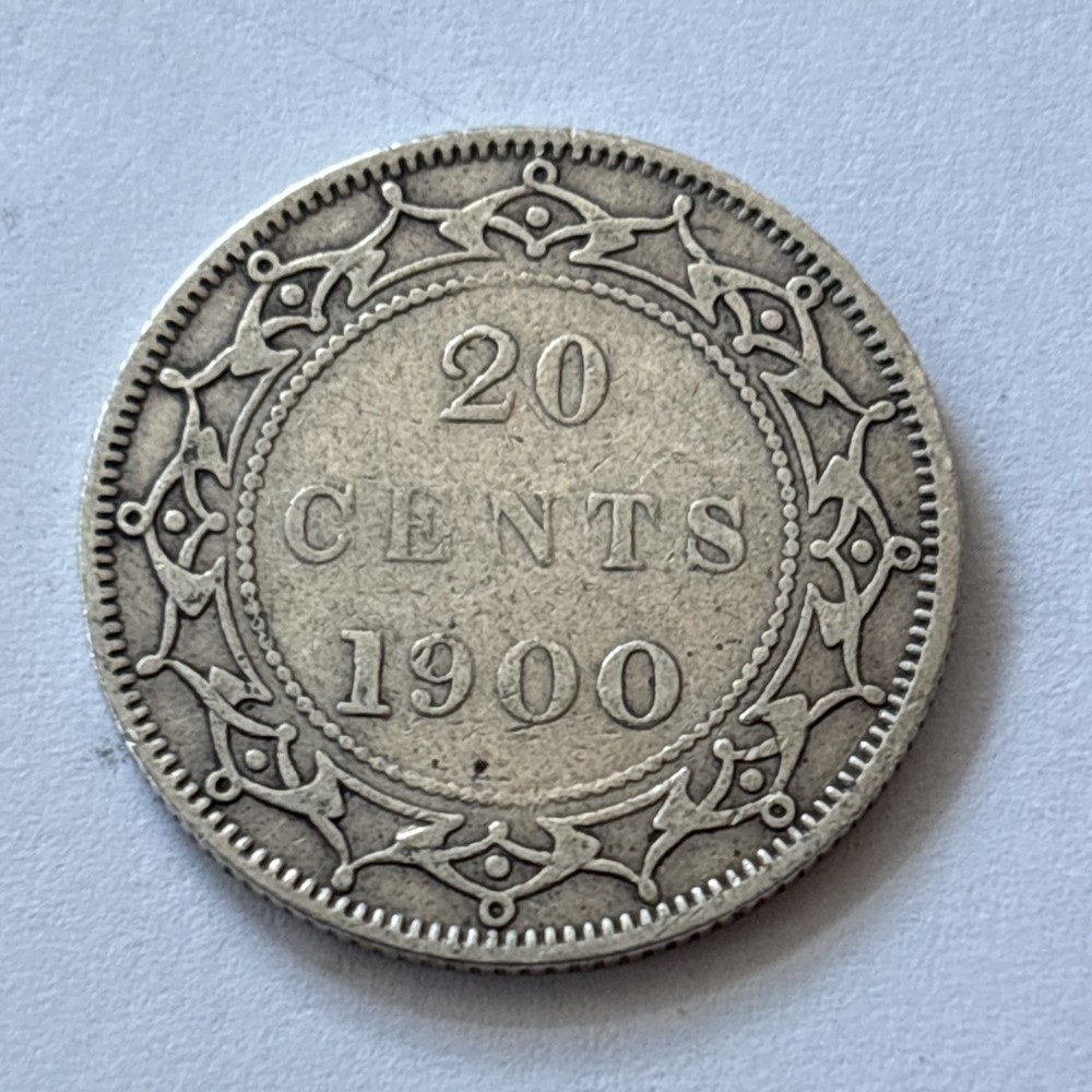 NFLD 1900 20 Cents