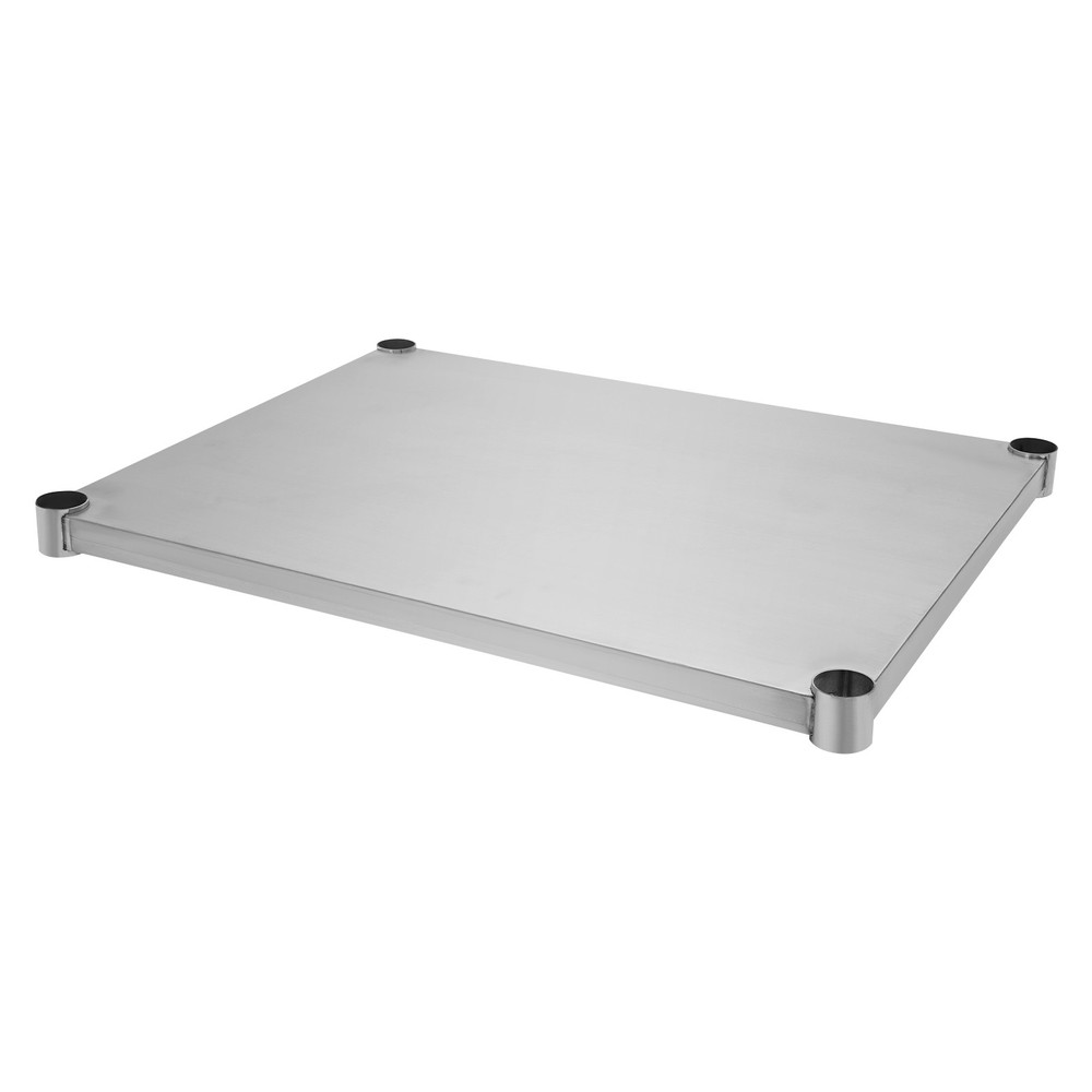 Adjustable Under Shelf for Work Tables Stainless Steel Lower Stand Multiuse Rack