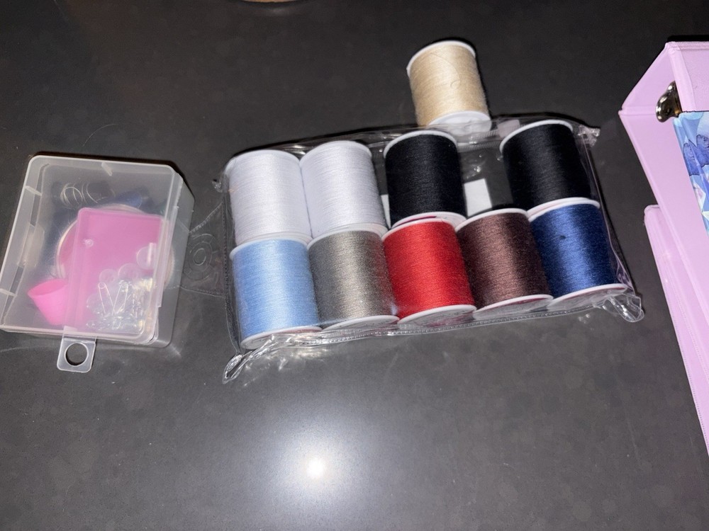 Assorted Sewing Thread Spools Pack, Multi-Color for Hand Sewing, General Sewing