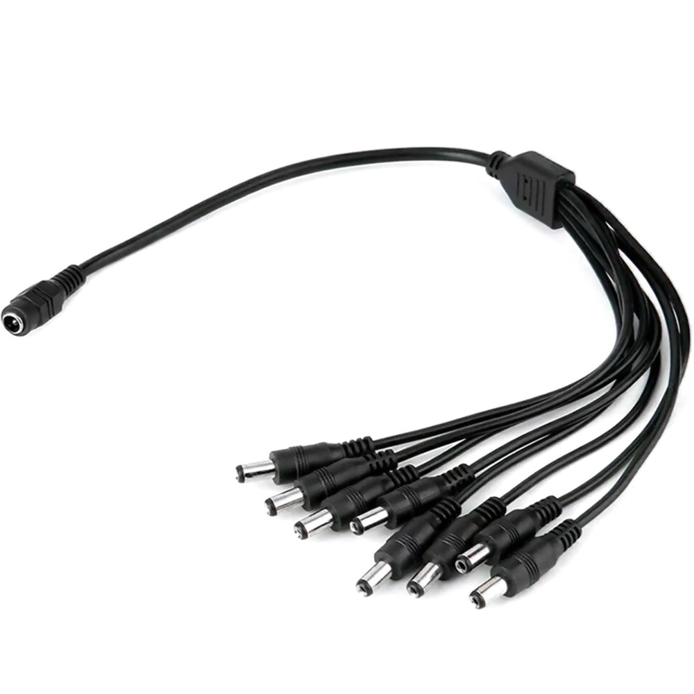 Copper Wire+ Power Splitter Cable for CCTV Surveillance System