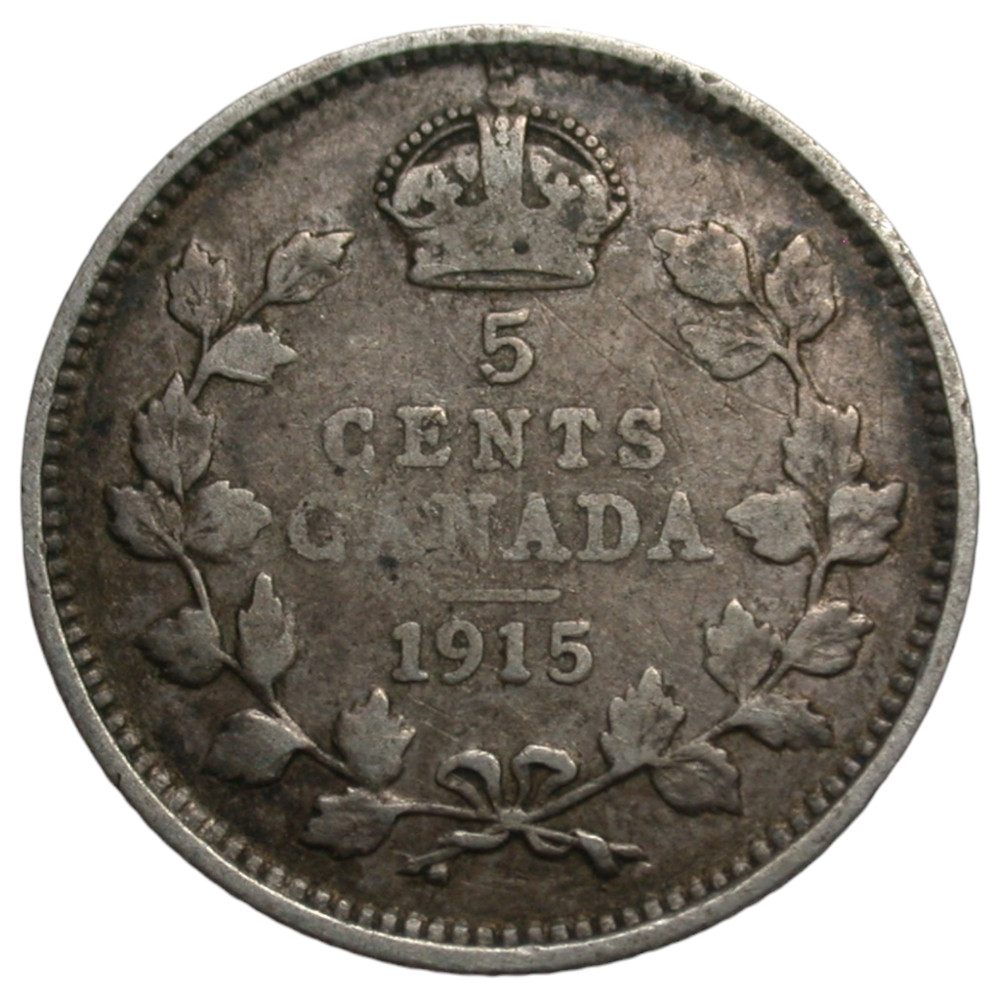 Canada 1915 5 Cents