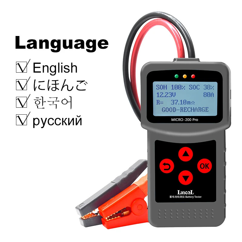 12v Battery Capacity Tester Car Battery Tester For Garage workshop Auto Tools