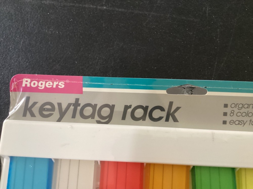 Rogers Key Tag and Storage Rack