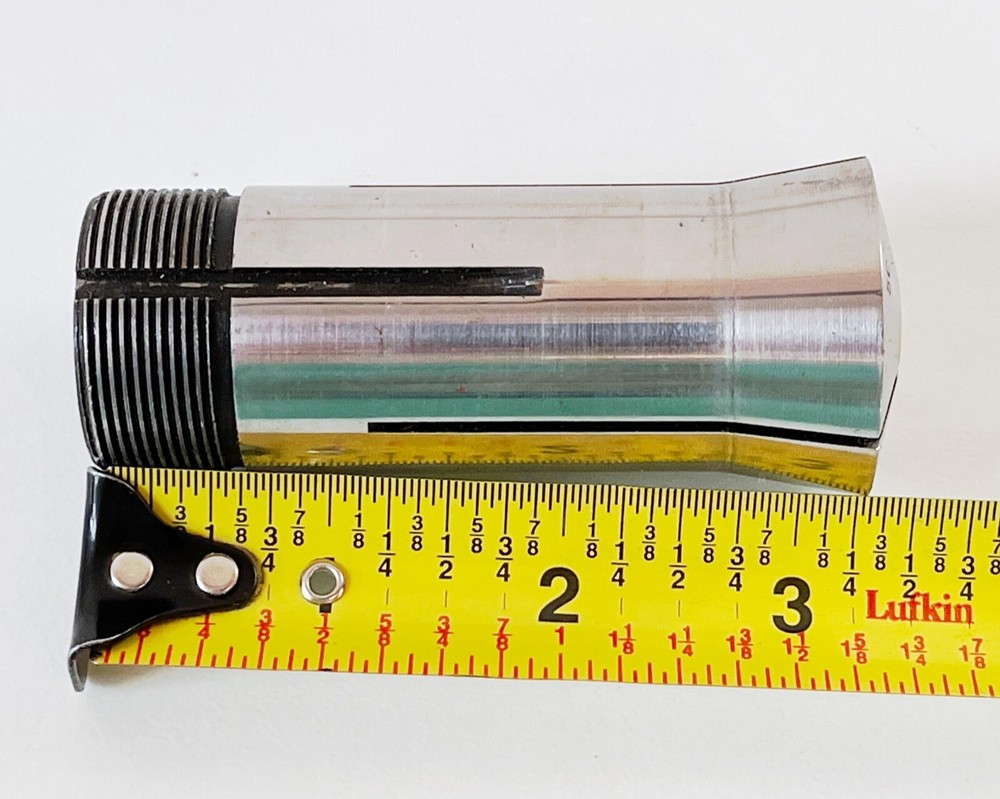 29/64" 5C Round Collet External & Internal Threads 0.4531"