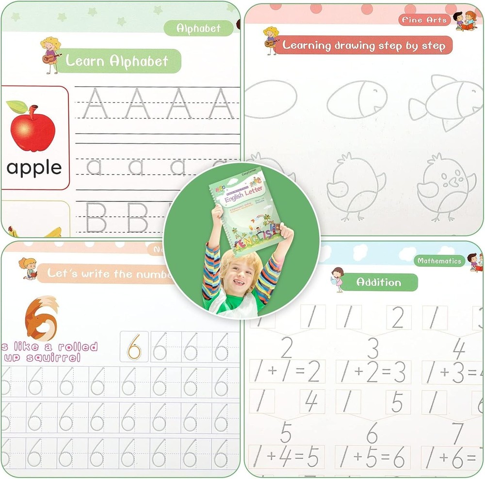 CosyCorner Magical Handwriting Workbooks Practice Magic...