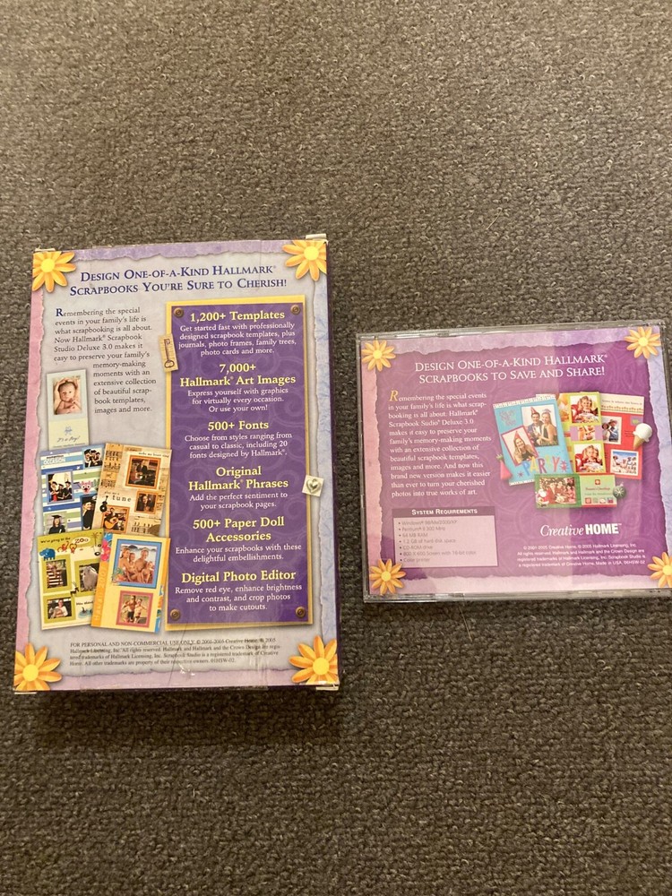 Hallmark Scrapbook Studio Deluxe 3.0