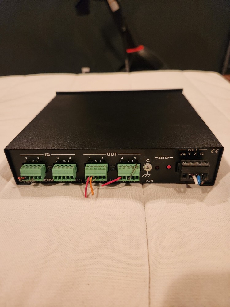 Crestron C2N-VEQ4 4 Channel Volume Equalizer Control - USED