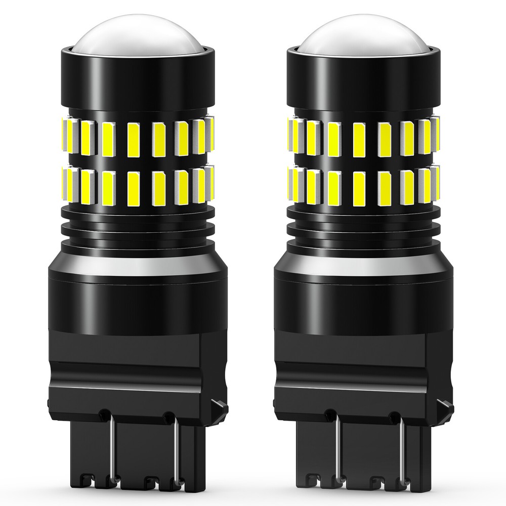 2x AUXITO 3156 3157 4157 LED Reverse Backup Light Bulbs 6000K Xenon White Bright