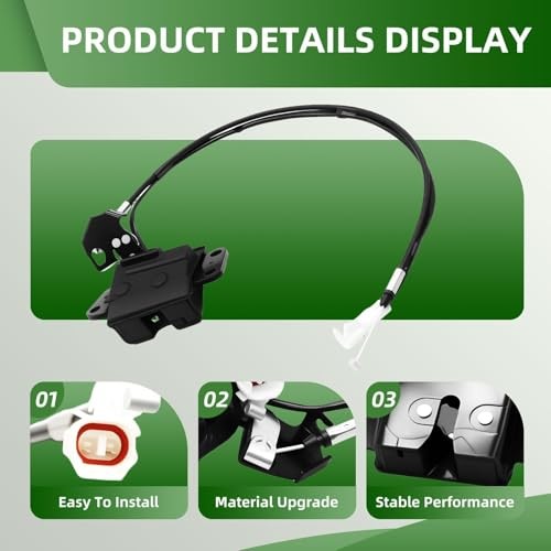 Rear Door Hatch Latch Lock Tailgate Switch Actuator Compatible with 4Runner V6