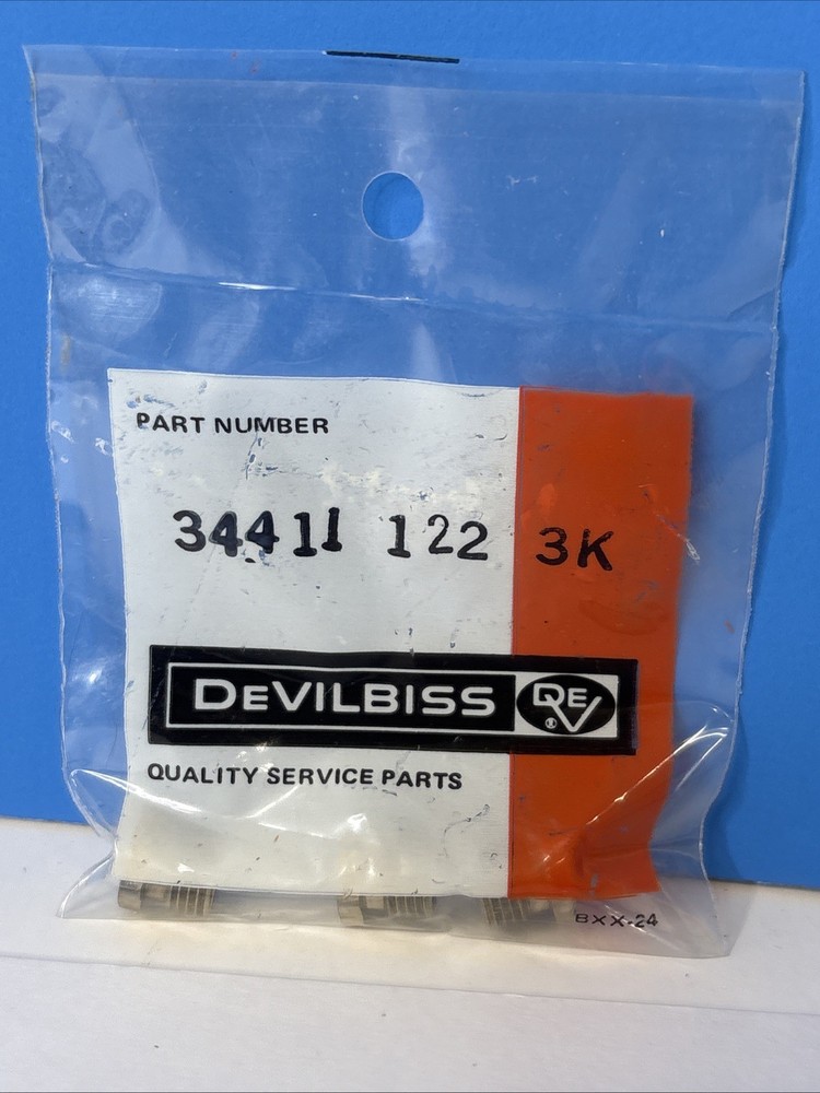 DEVILBISS 34411 122 K3 PACKING GLAND KIT 190893 3 PACK OEM GENUINE