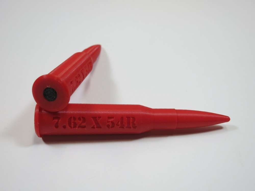7.62x54R Plastic Snap caps - Set of 5