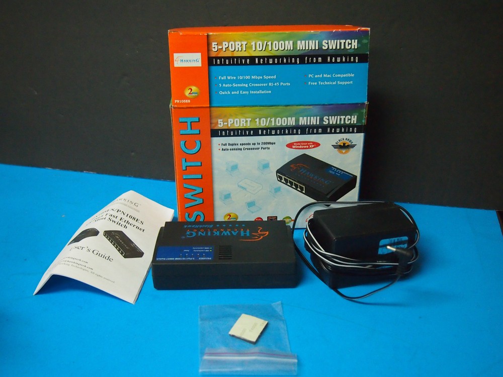 Hawking Mini Switch PN105ES - 10/100 switch - 5 ports