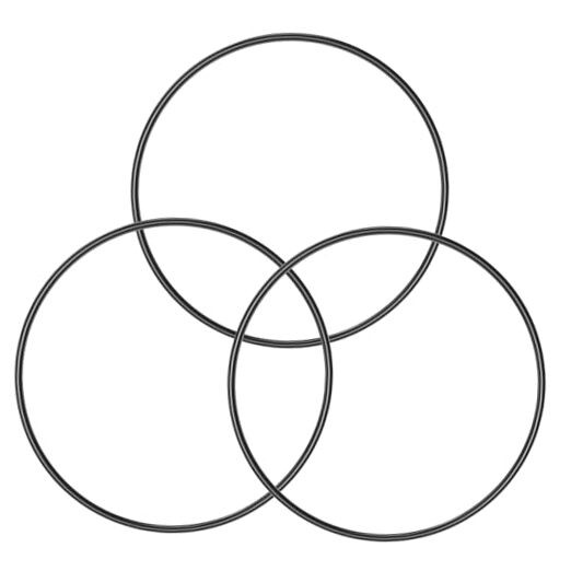 Water Filter O-Ring Pack Whole House Water Filter O-Ring Replacement for 6