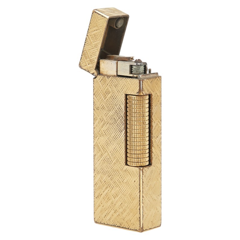 Dunhill Gas lighter smoking accessory roller type ignition not confirmed【U...