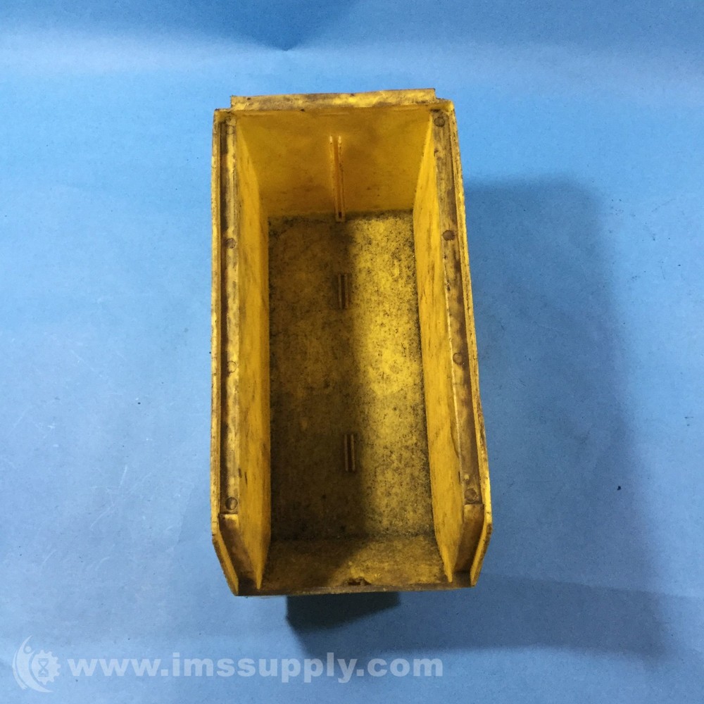 Global 550106 Yellow Storage Bin USIP