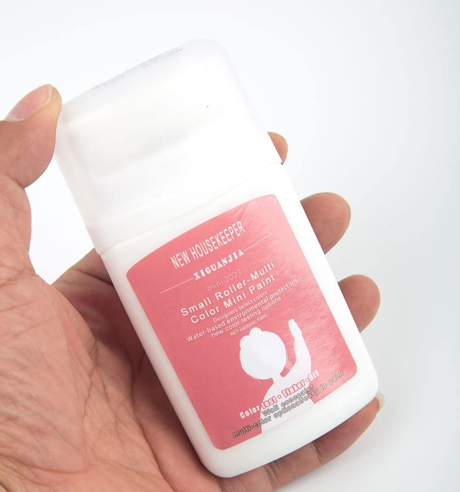 Small Roller Wall Patching Brush Repair Paste Mini Spackle White