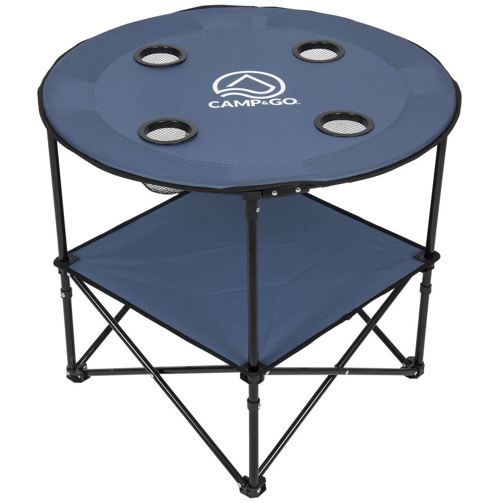 28" ROUND FABRIC TABLE MOSS