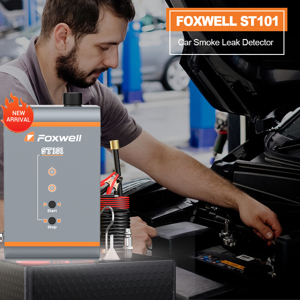 FOXWELL ST101 Professional EVAP Smoke Machine Leak Detector Tester Diagnostic