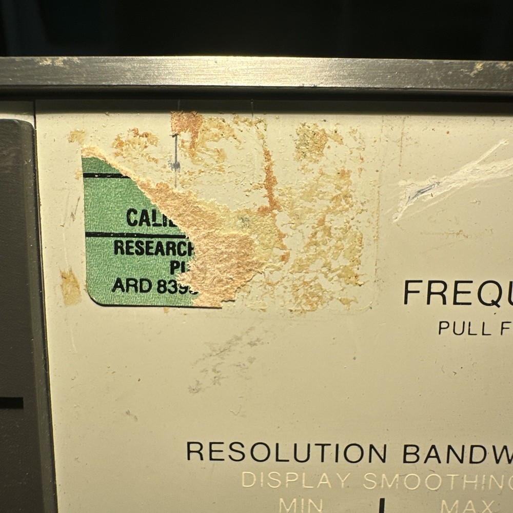 HP 3581A Wave Analyzer