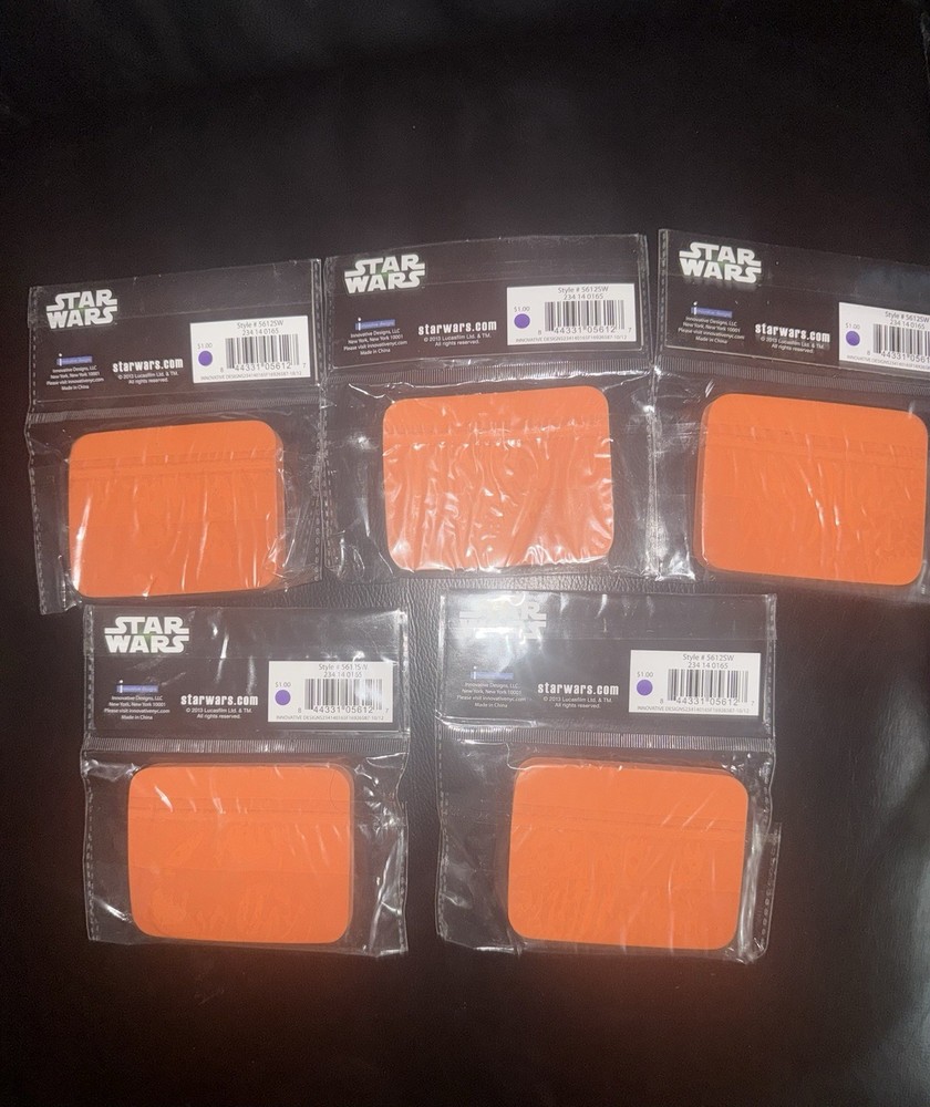 2013 Star Wars Darth Vader 5 Jumbo Erasers