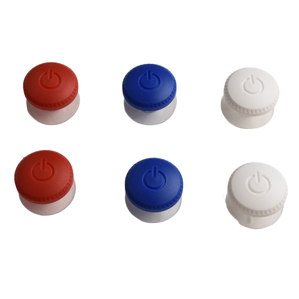 Stylish and Functional Toilet Flush Button Set 6 PCS in Multiple Colors