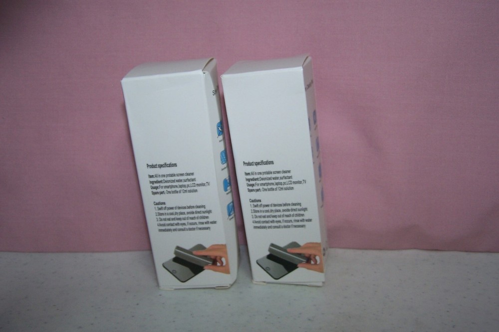 2 Pack Screen Cleaner Spray Mist for Phone, Touchscreen, Computer, All Screens