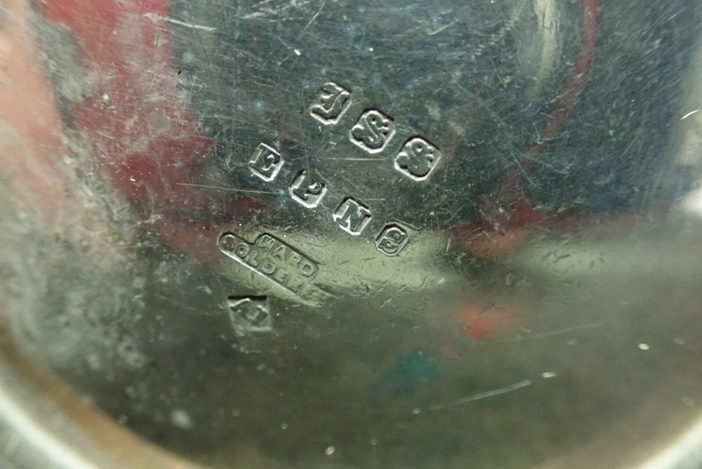 Antique Silver Creamer with Maker's Marks