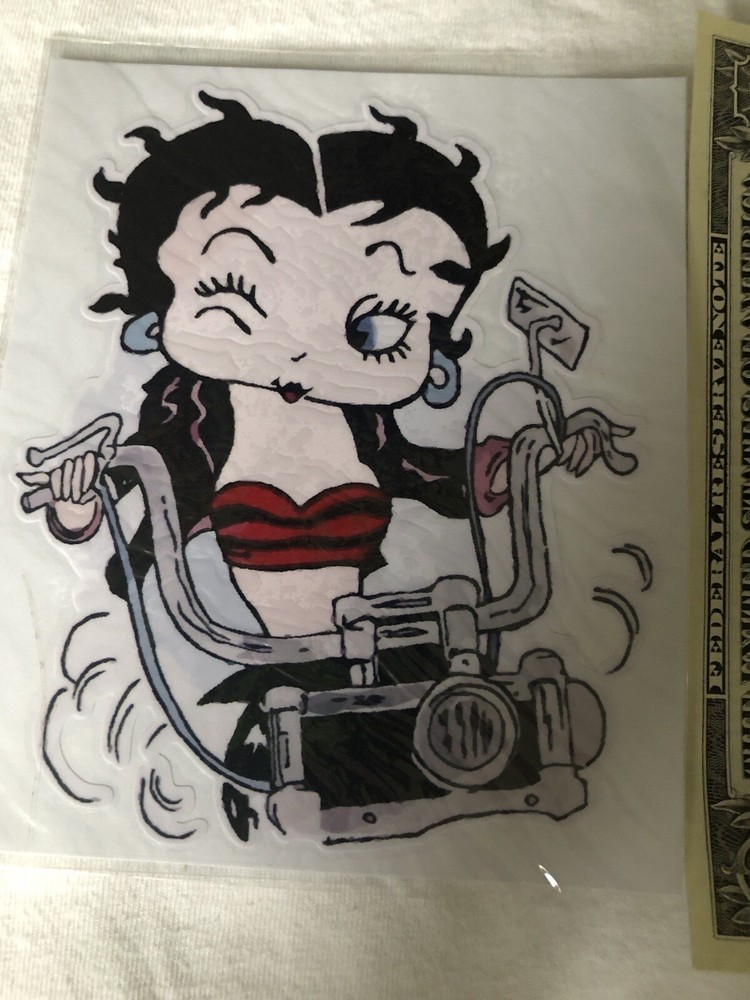4.5”  Betty Boop Sticker Decal