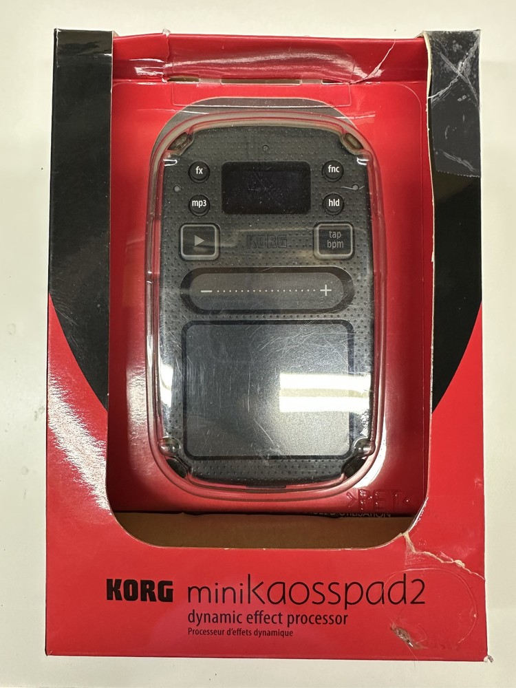 Korg MINIKP2S Mini KAOSS PAD 2 Dynamic Effect Processor w/box & instructions